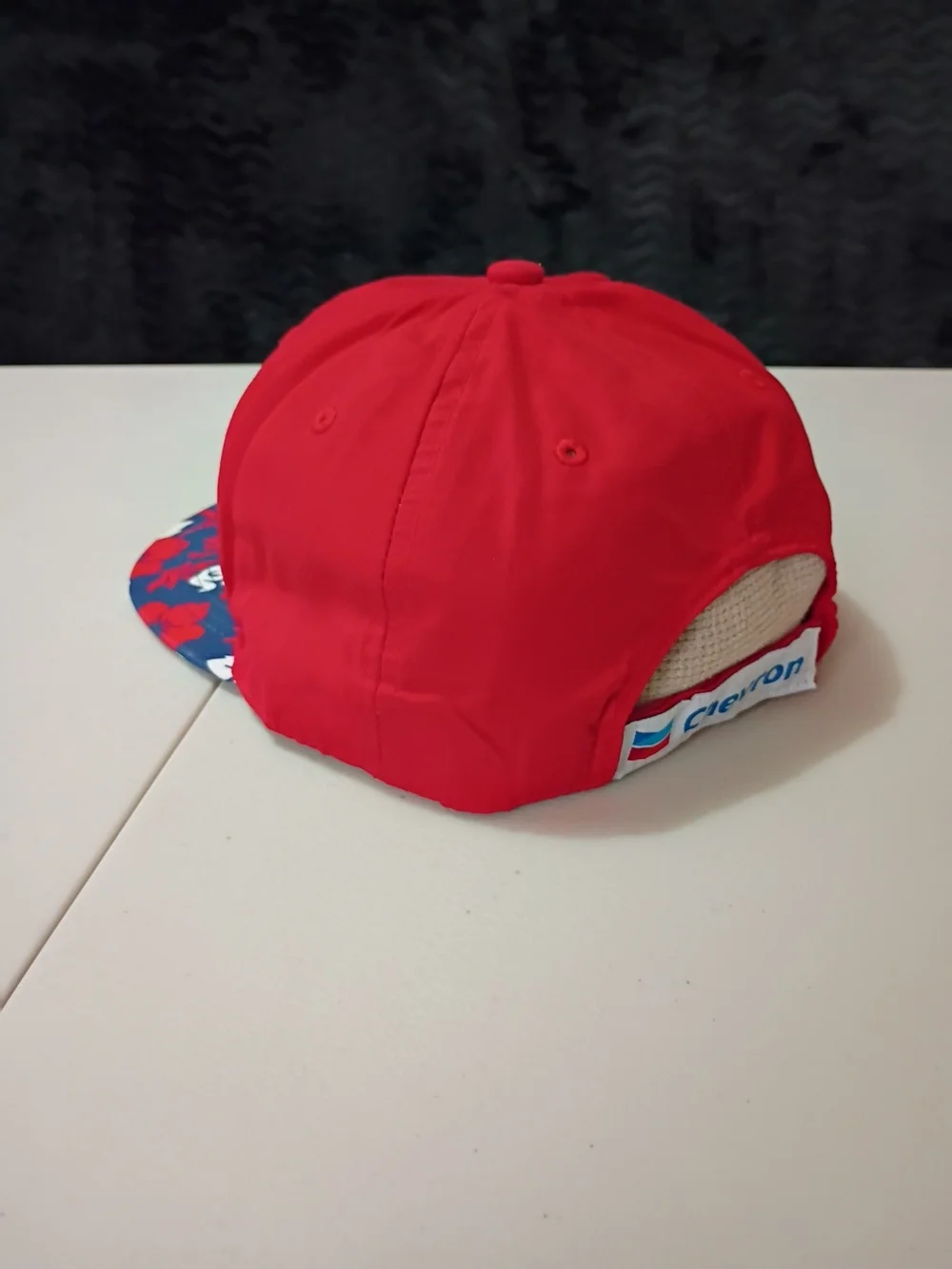 Los Angeles Angels Snapback Hat Red Floral Hibiscus Hawaiian Brim MLB Cap